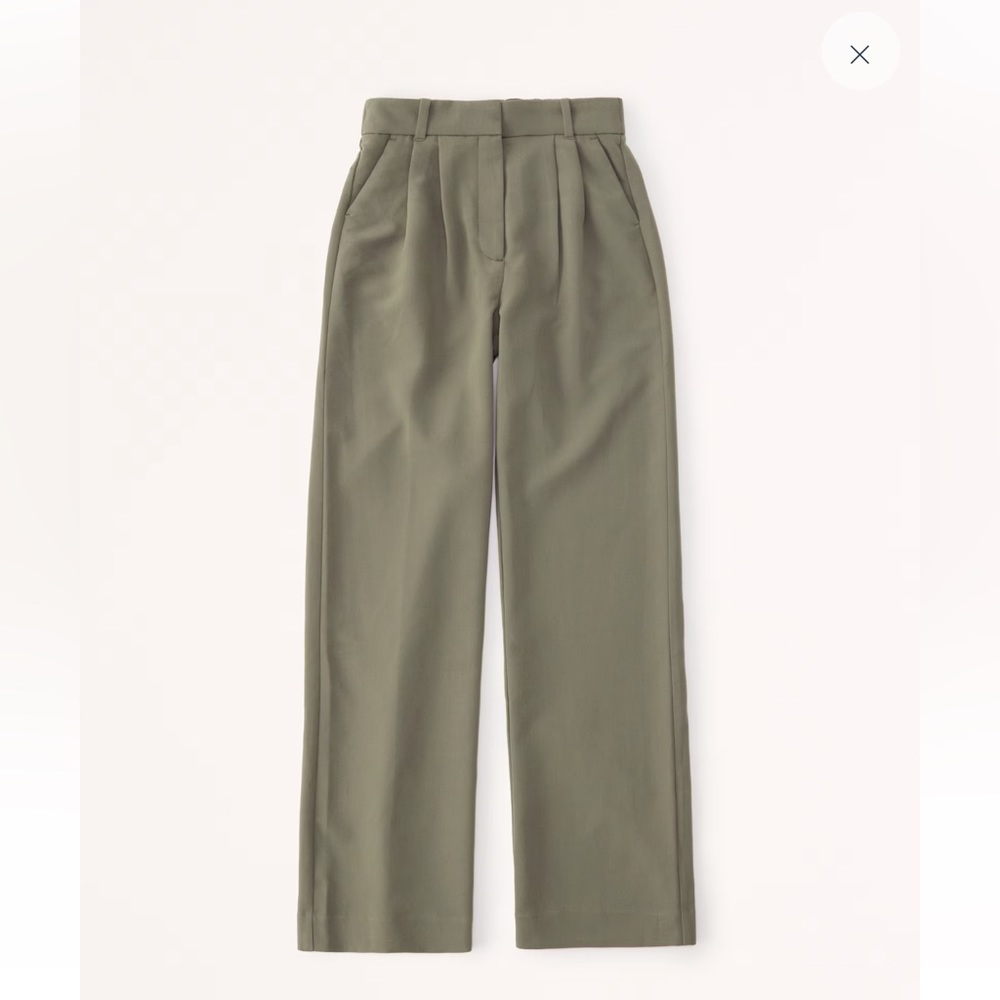 NWT Abercrombie Curve Love Sloane Tailored Pant